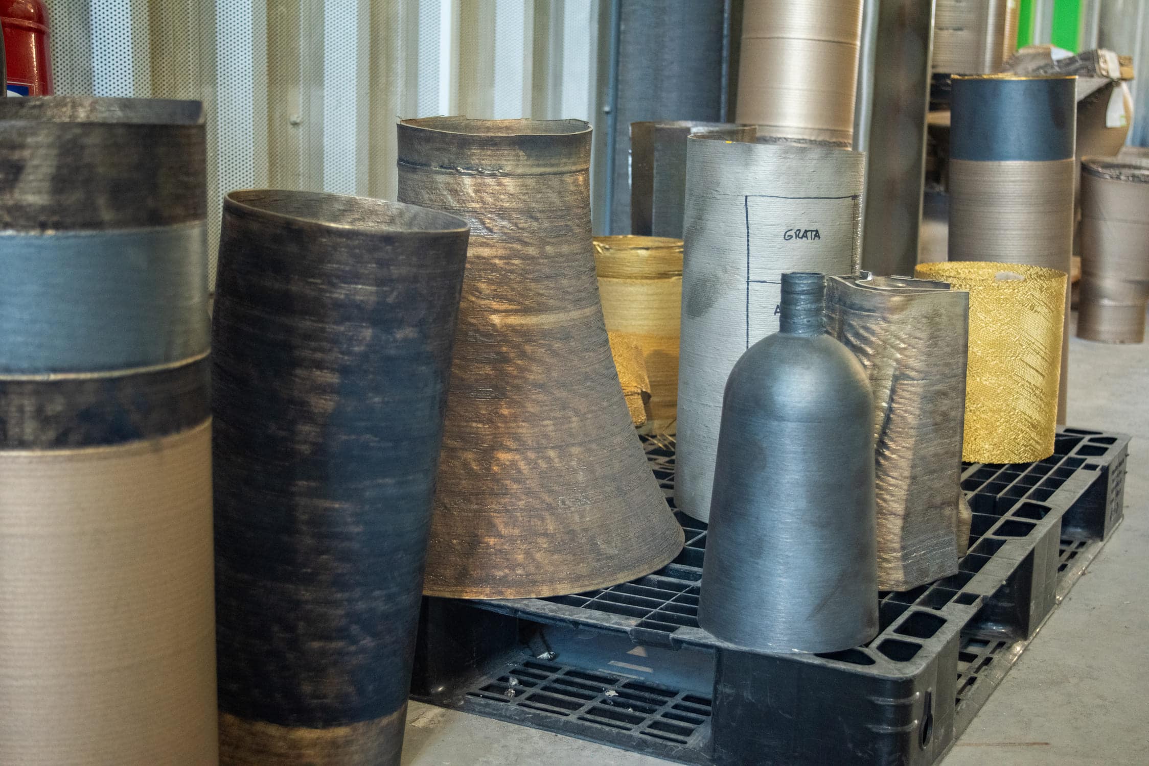Piezas de fundición en diversos metales y formas producidas con impresión 3D Adhyart.