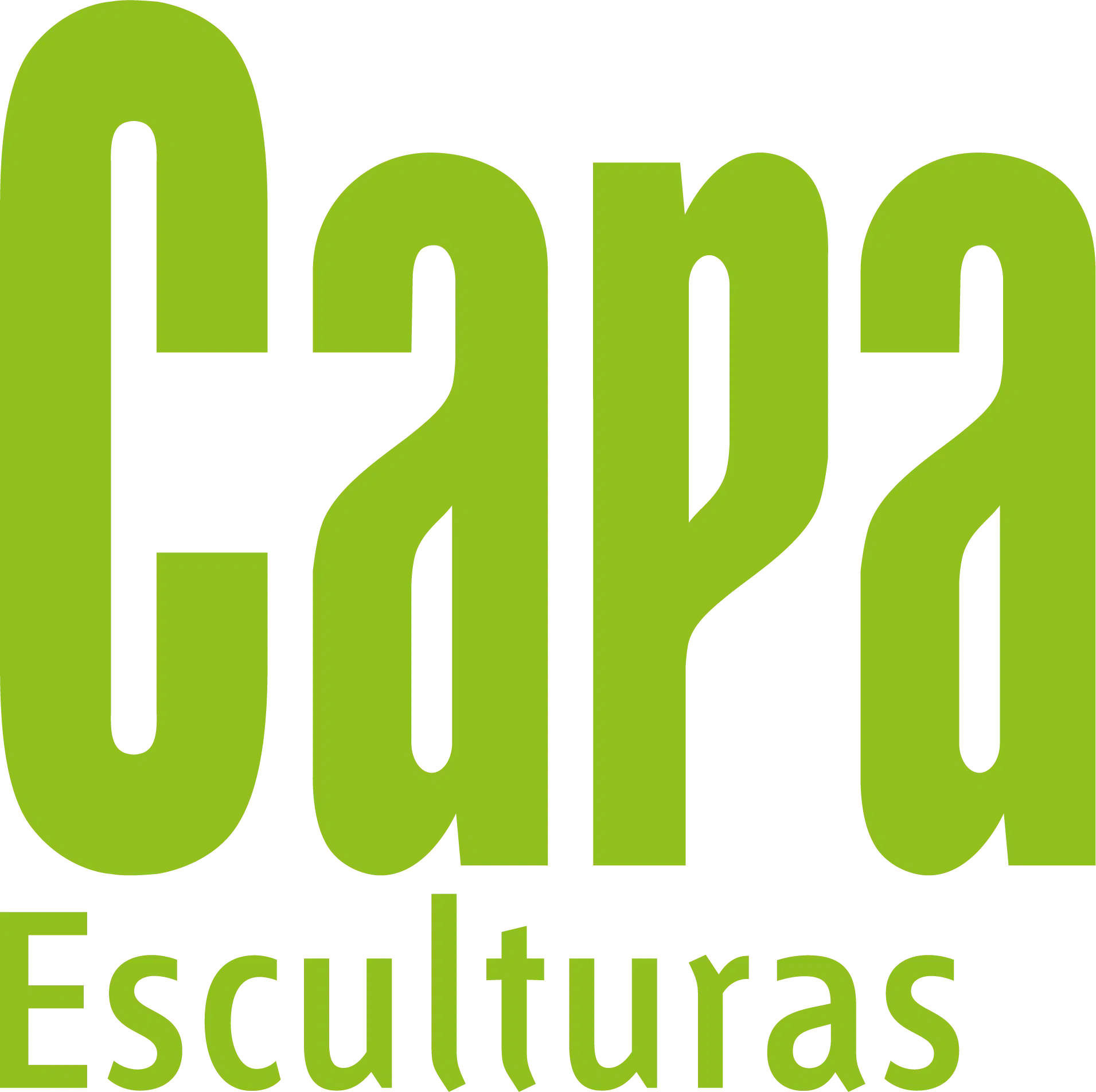 Logotipo de CapaEsculturas, fundición de bronce
