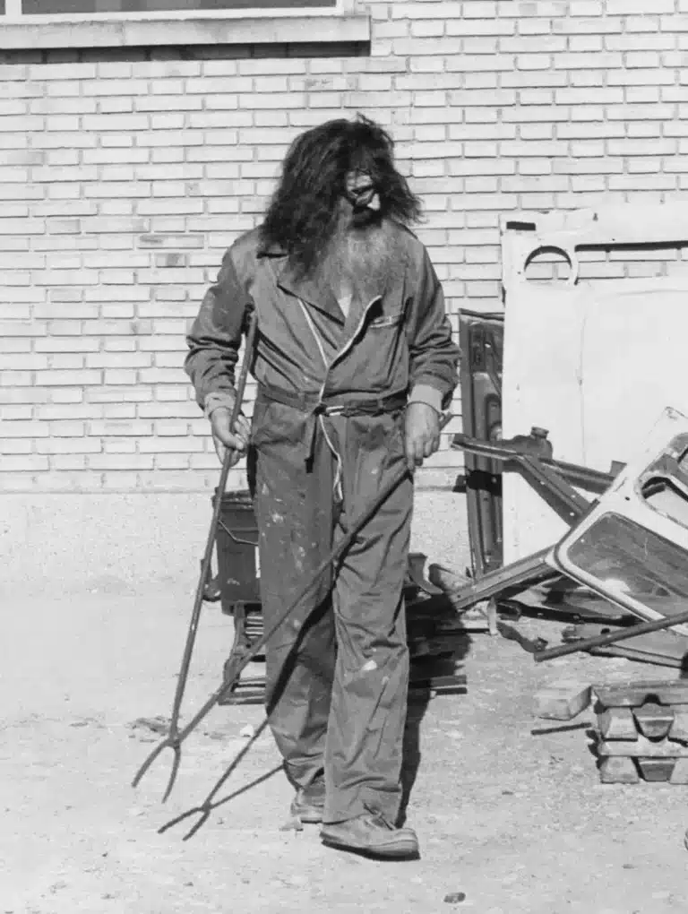 Eduardo Capa en fundición